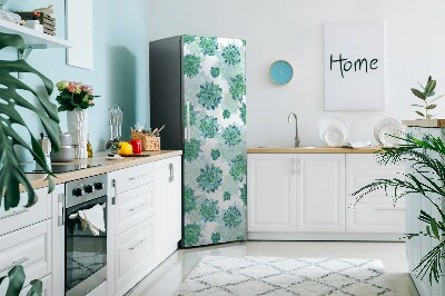 Decoration fridge cover Colorful succulents