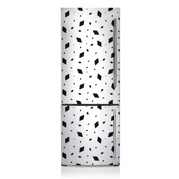 Magnetic fridge cover Geometric motifs