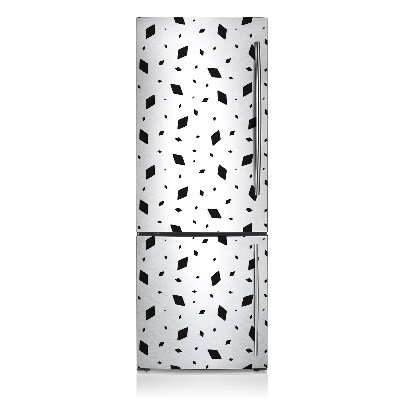 Magnetic fridge cover Geometric motifs