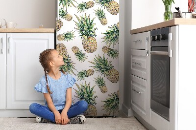 Magnetic fridge cover Pineapple