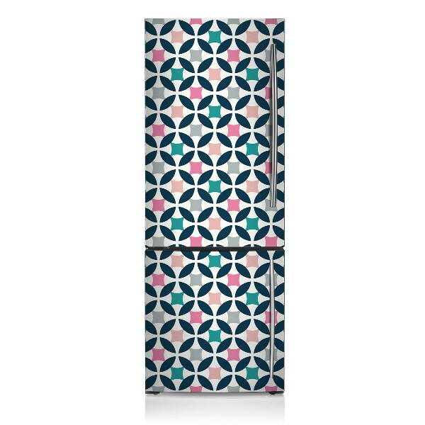 Magnetic fridge cover Pastel pattern