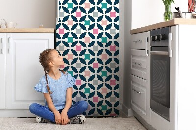 Magnetic fridge cover Pastel pattern