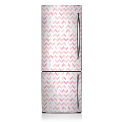 Magnetic fridge cover Geometric herringbone