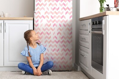 Magnetic fridge cover Geometric herringbone