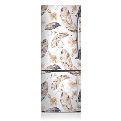 Decoration fridge cover Falling leaves