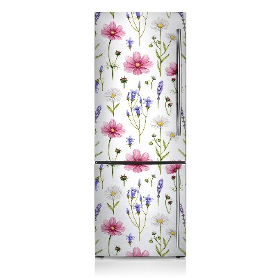 Decoration fridge cover Field of stokrotek