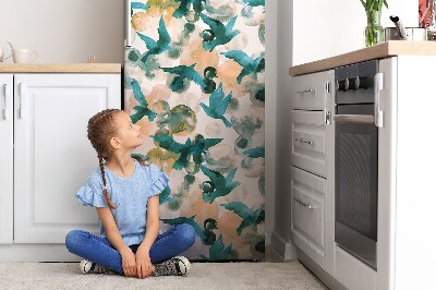 Magnetic fridge cover Watercolor