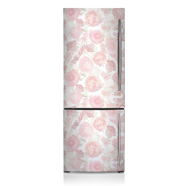 Decoration fridge cover Floral pattern