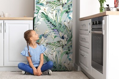 Decoration fridge cover Crocus