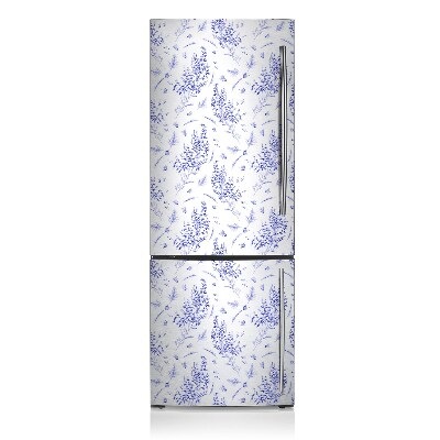 Decoration fridge cover Lavender watercolor