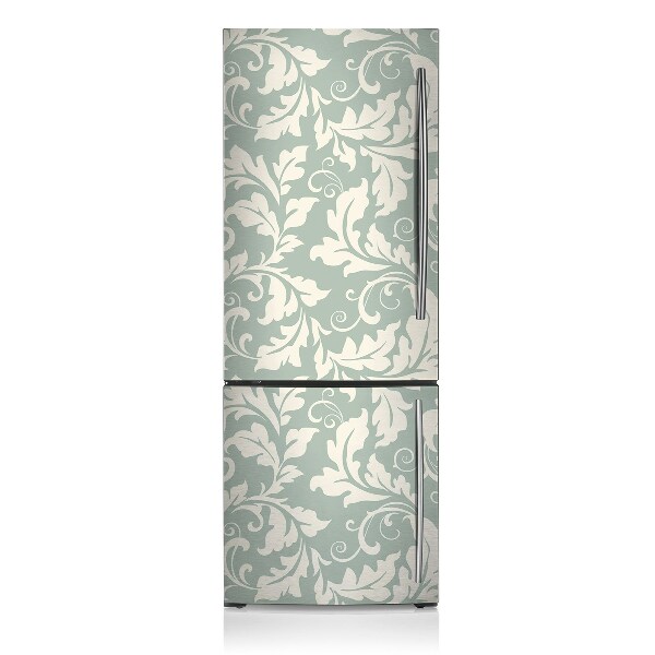 Decoration fridge cover Retro wallpaper