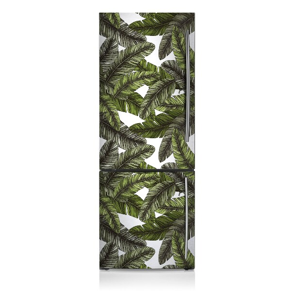 Decoration fridge cover Jungle leaves