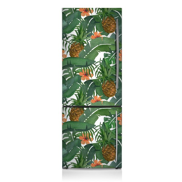 Decoration fridge cover Tropical pineapple