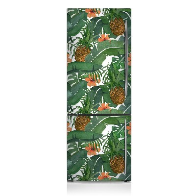 Decoration fridge cover Tropical pineapple