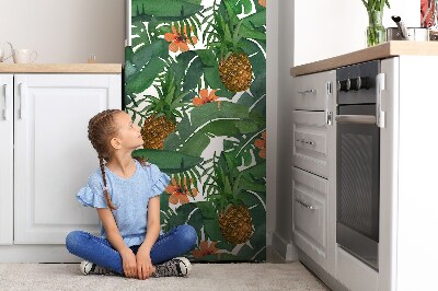 Decoration fridge cover Tropical pineapple