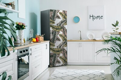 Decoration fridge cover Banana leaves