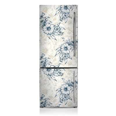 Decoration fridge cover Floral art