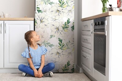 Magnetic fridge cover Flowers of milling