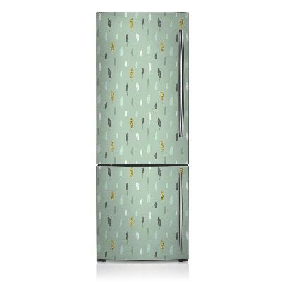 Magnetic fridge cover Scandinavian pattern