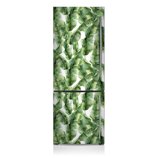 Decoration fridge cover Exotic leaves