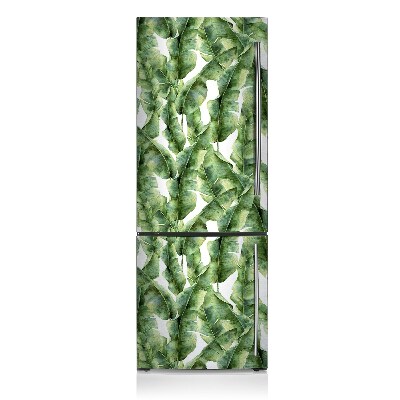 Decoration fridge cover Exotic leaves