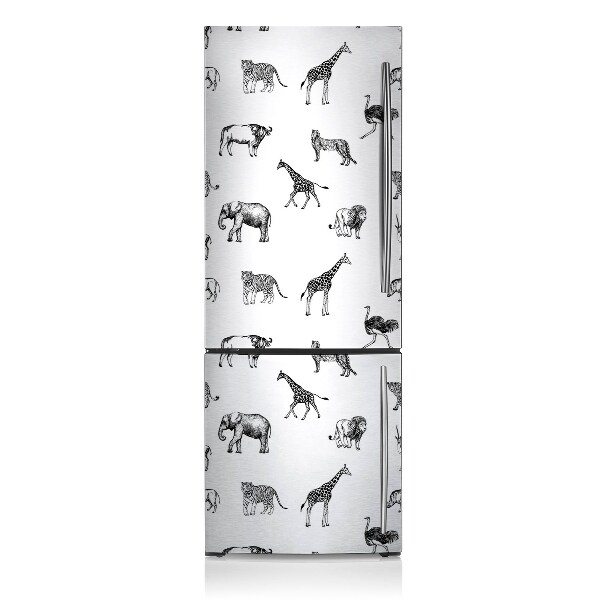 Magnetic fridge cover Safari