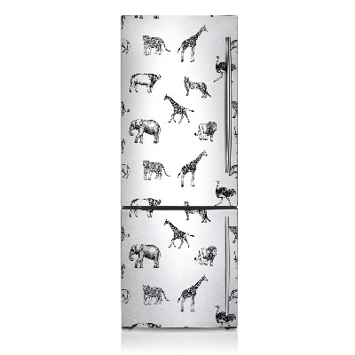 Magnetic fridge cover Safari