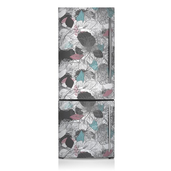 Decoration fridge cover Floral pattern