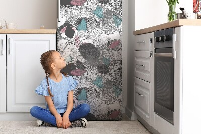 Decoration fridge cover Floral pattern