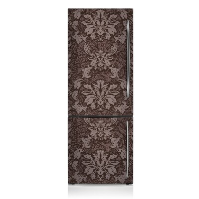 Decoration fridge cover Damask style pattern