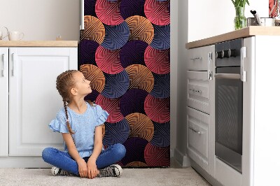 Decoration fridge cover Colorful pattern