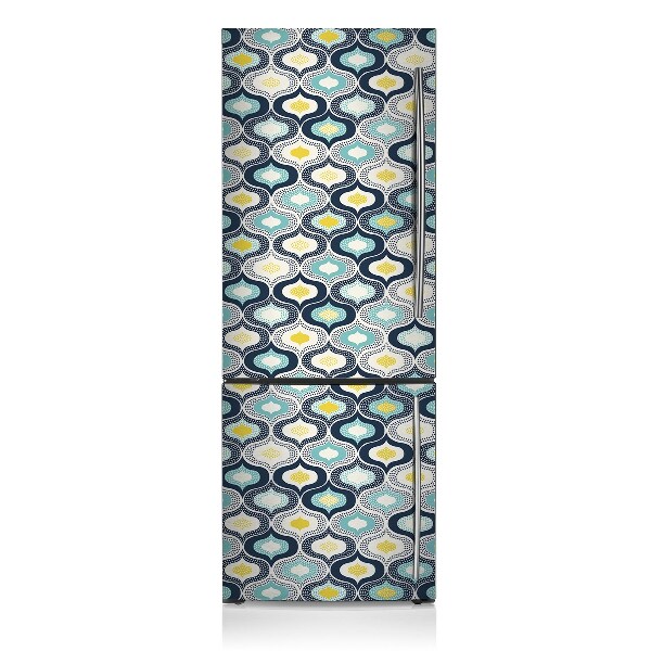 Decoration fridge cover Scribble dots