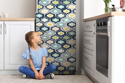 Decoration fridge cover Scribble dots