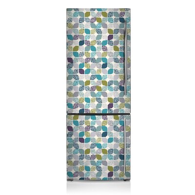 Decoration fridge cover Geometric pattern