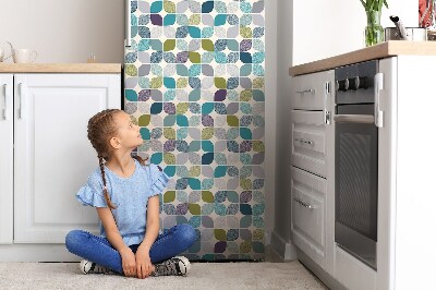 Decoration fridge cover Geometric pattern