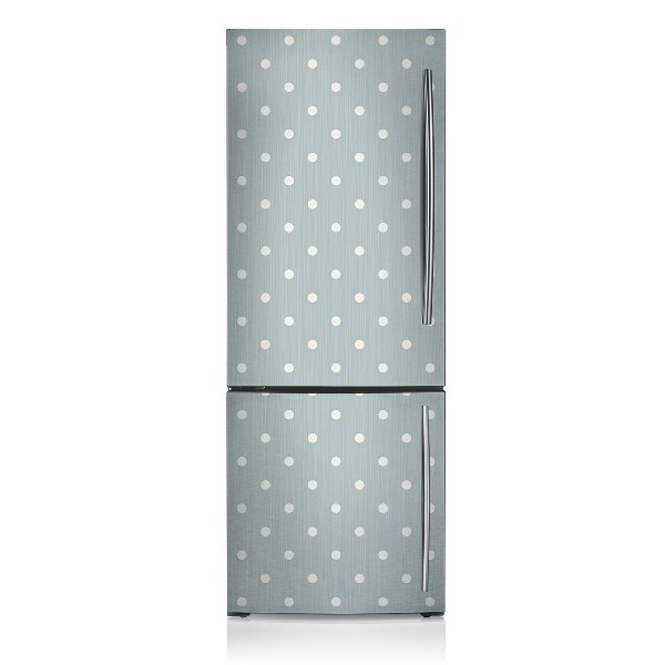 Decoration fridge cover White dots