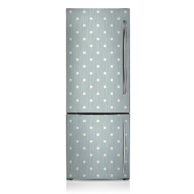 Decoration fridge cover White dots