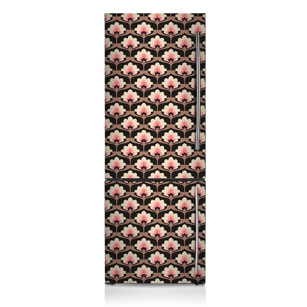 Decoration fridge cover Floral pattern