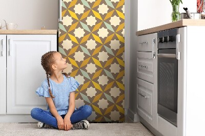 Decoration fridge cover Retro pattern