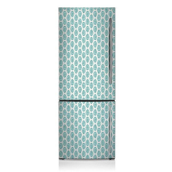 Decoration fridge cover Green leaves