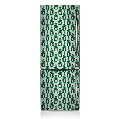 Decoration fridge cover Green tears