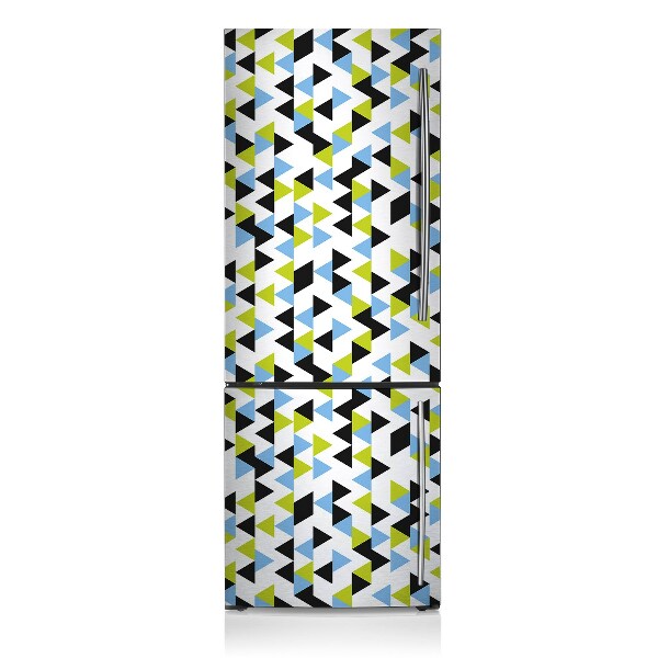 Decoration fridge cover Flying triangles