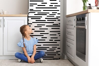 Decoration fridge cover Scattered lines