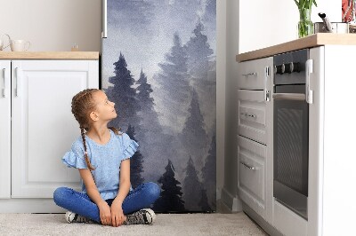 Decoration fridge cover Forest forest