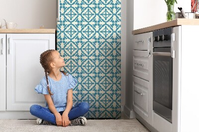 Decoration fridge cover Green pattern