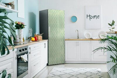 Decoration fridge cover Green diamonds