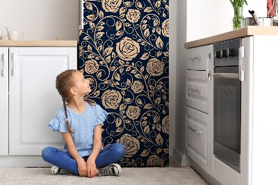 Decoration fridge cover Vintage roses