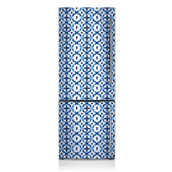 Magnetic fridge cover Moroccan pattern