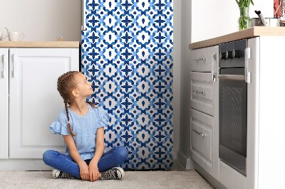 Magnetic fridge cover Moroccan pattern