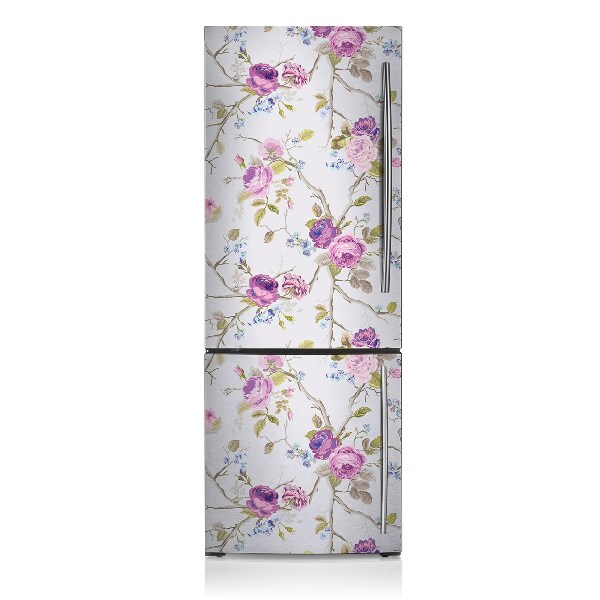 Decoration fridge cover The blooming trees